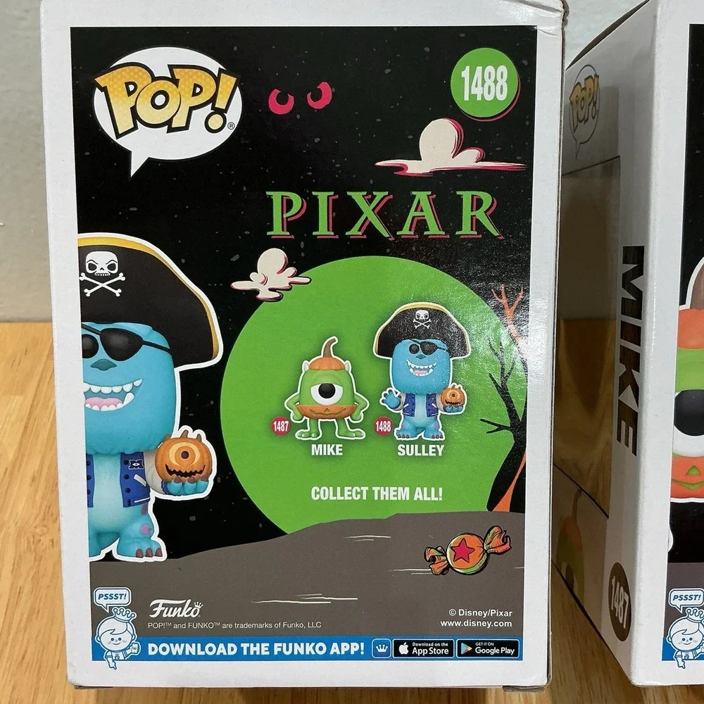 Funko Pop! Disney Pixar Sulley & Mike 1487 1488 Halloween Costumes Monsters Inc